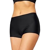 Merry Style Damen Badeshorts Bikinihose Modell L23L1 (Schwarz (9240), 38)