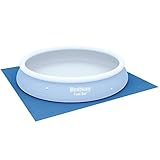 Bestway 58220 Pool Bodenschutz Fliesen Set 8 Stück, Blau, 50 x 50 cm