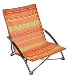Spetebo Strandstuhl mit Tragetasche - orange - Bezug aus Oxford 600D