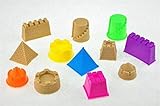 Uteruik Tragbare Burg Sand Ton Form Gebäude Pyramide Sandburg Strand Sandspielzeug Baby Kind Kind Modell Bausets 6 Stück/Set