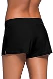 Tmaza Badeshorts Damen Badehose Frauen Schwimmshorts UV Schutz Schwimmhose Schnelltrocknende Kurze Boardshorts mit Innenslip für Strand Surf Beach